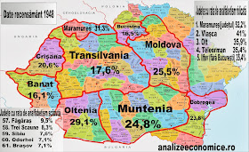 Image result for harta romaniei pe regiuni