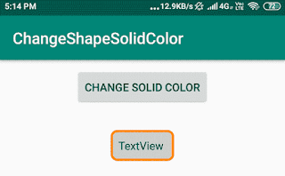 How to Change the Color of a Drawable Shape in Android at Runtime