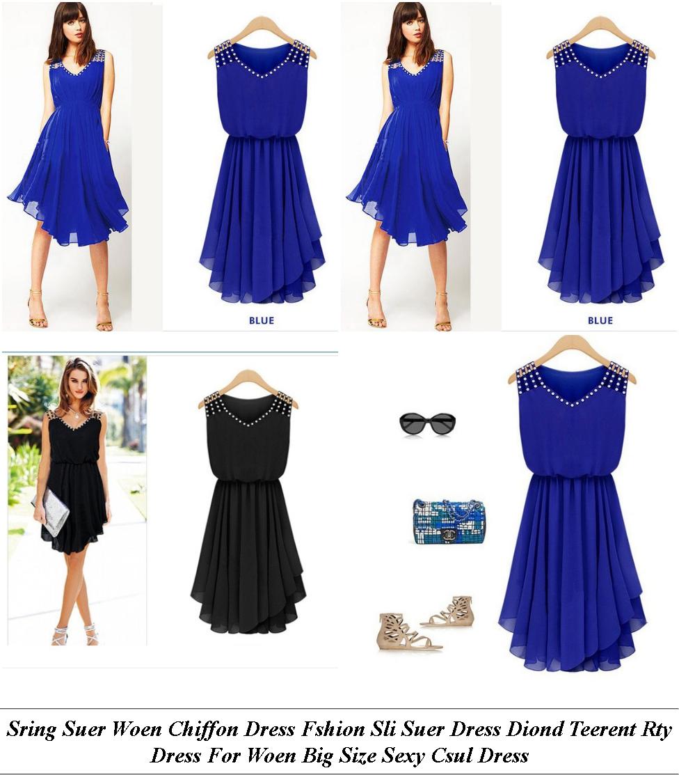 Yellow And Eige Dress - Levis Vintage Clothing New York City - Womens Long Sleeve Party Dresses Uk
