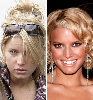 celebs without makeup 2010