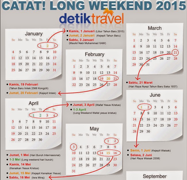 Kalender indonesia tahun 2015 dan Jadwal tanggal hari 