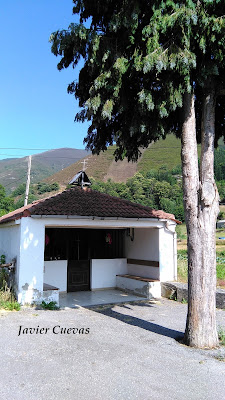 Capilla de Santa Bárbara en Prada, Allande. Grupo Ultramar Acuarelistas