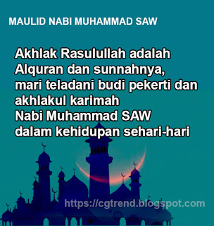 Kumpulan Quotes Ucapan Maulid Nabi Untuk Kata Selamat Memperingati