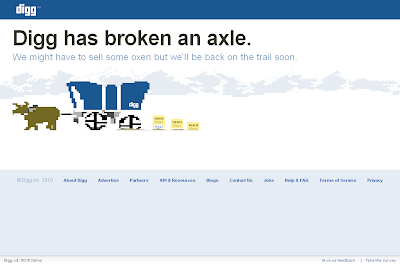 Digg’s Error Page