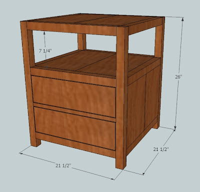 wood plans end table