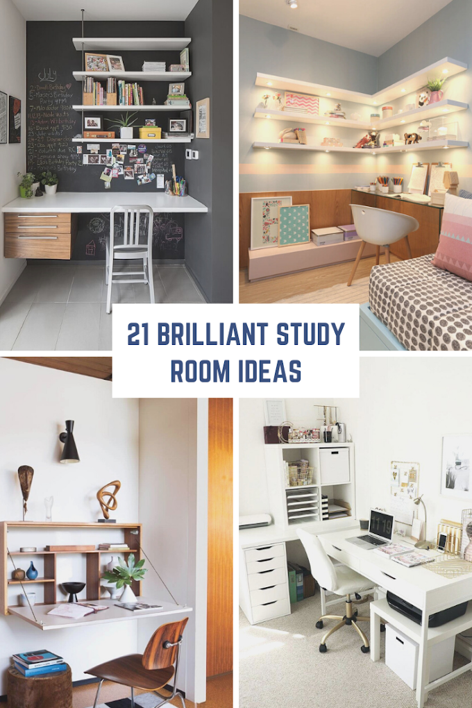 21 Brilliant Study Room Ideas