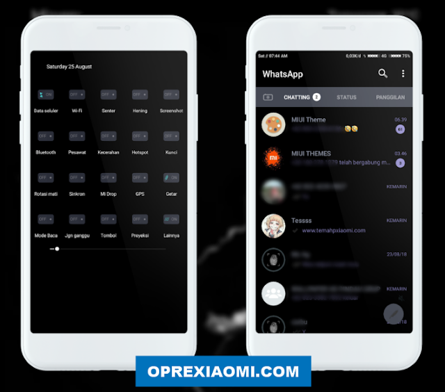 Xiaomi Theme JMBT Mtz Full Mod dan Tembus Semua  Aplikasi WA Designer By Ajonk