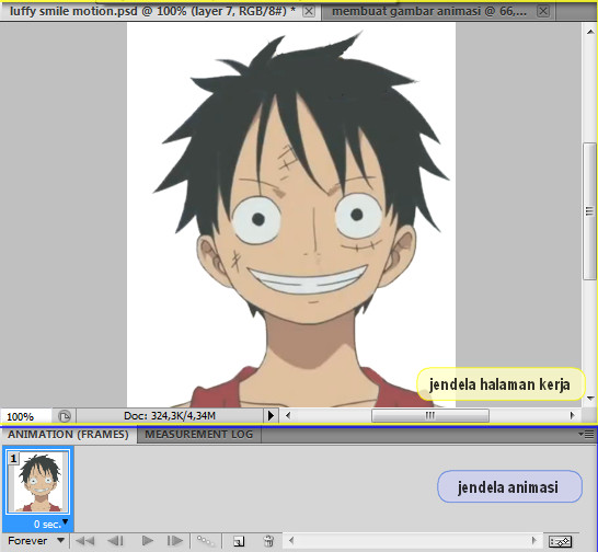 secret Cara membuat animasi  menggunakan adobe photoshop