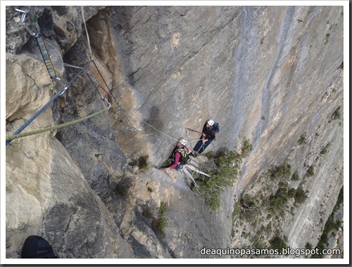 Via Gali-Molero 500m 6b  Ae (V  A1 Oblig) (Roca Regina, Terradets) (Victor) 0068