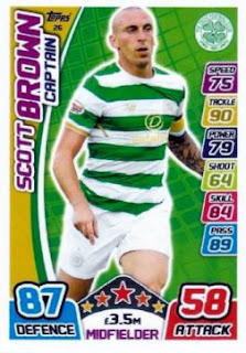 Topps Match Attax SPFL 2017-2018 Celtic Set