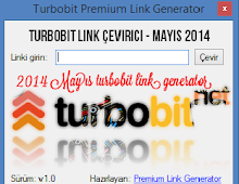 ŞOK ŞOK ŞOK MAYIS 2014 TURBOBİT PREMİUM LİNK GENERATOR LİNK ÇEVİRİCİ PROGRAMI %100 ÇALIŞIYOR DENENDİ.