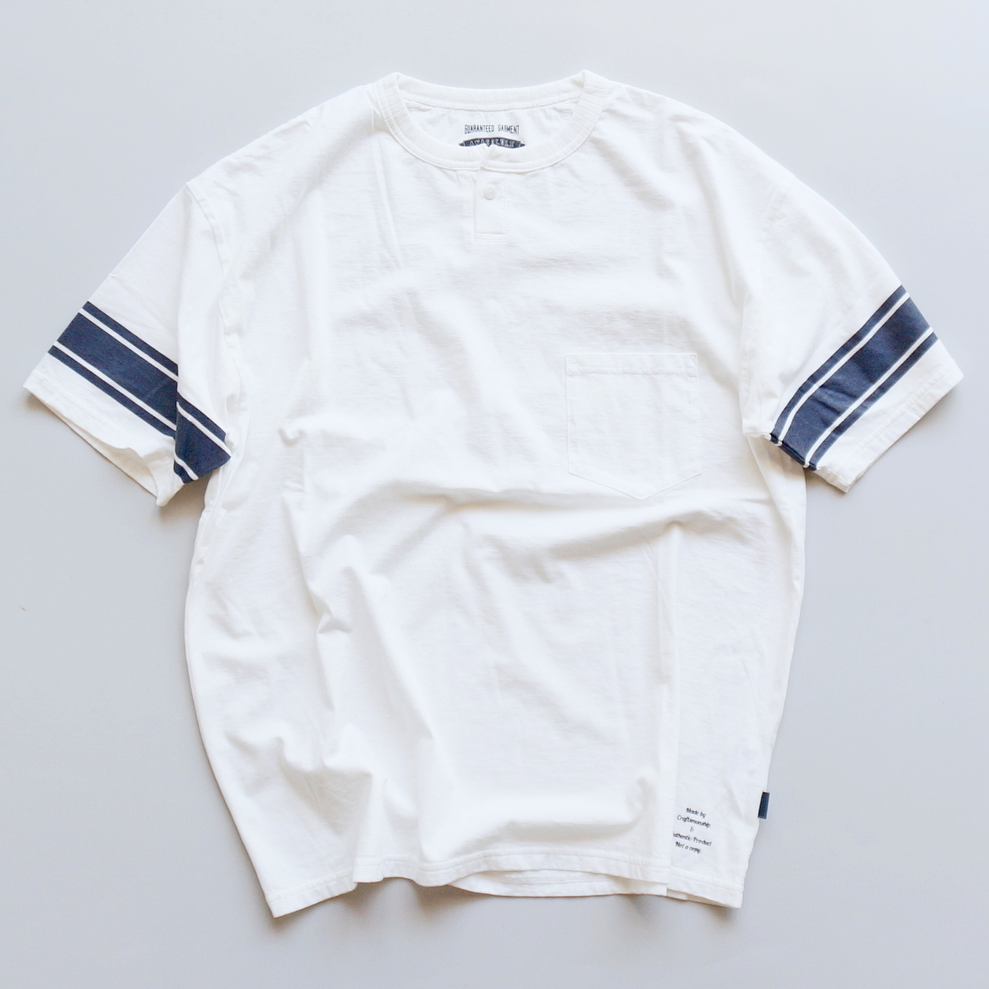 ANASOLULE Henry neck Tee - Line Price：7,322yen