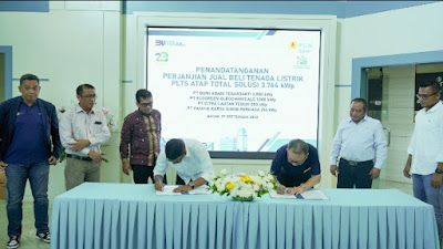 Akselerasi Transisi Energi, PT PLN Batam Suplai Listrik Hijau 3.764 KWp ke Industri di Batam