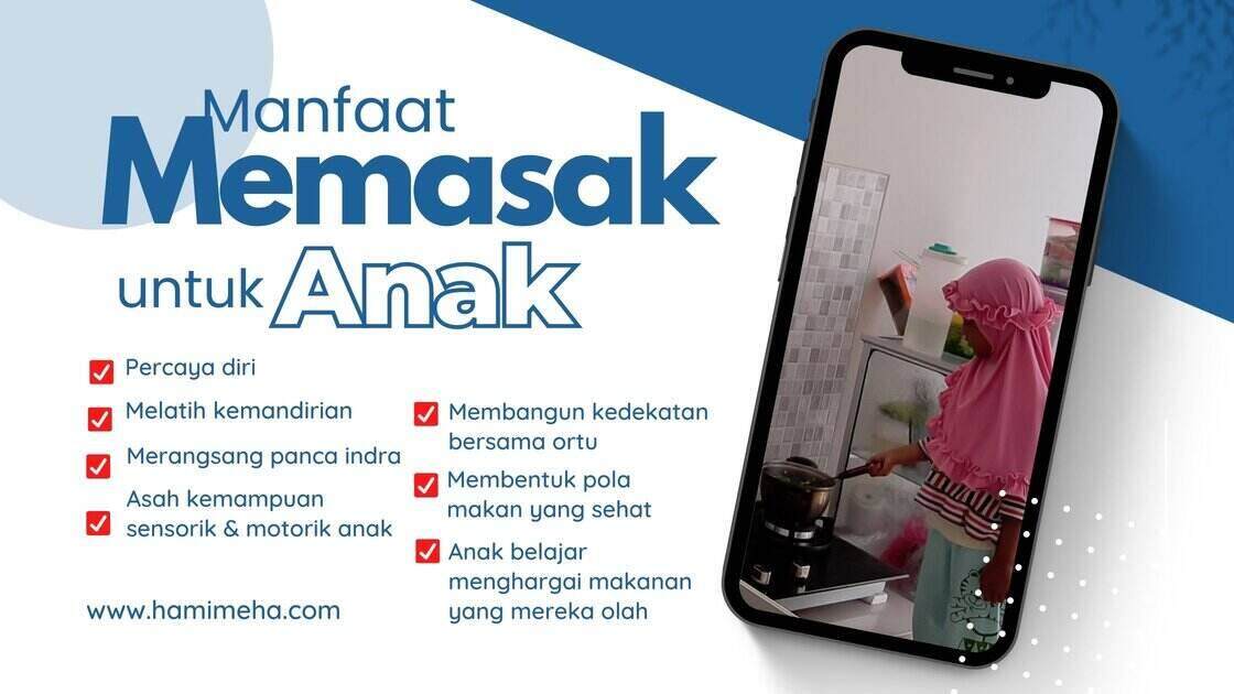 Manfaat memasak untuk anak