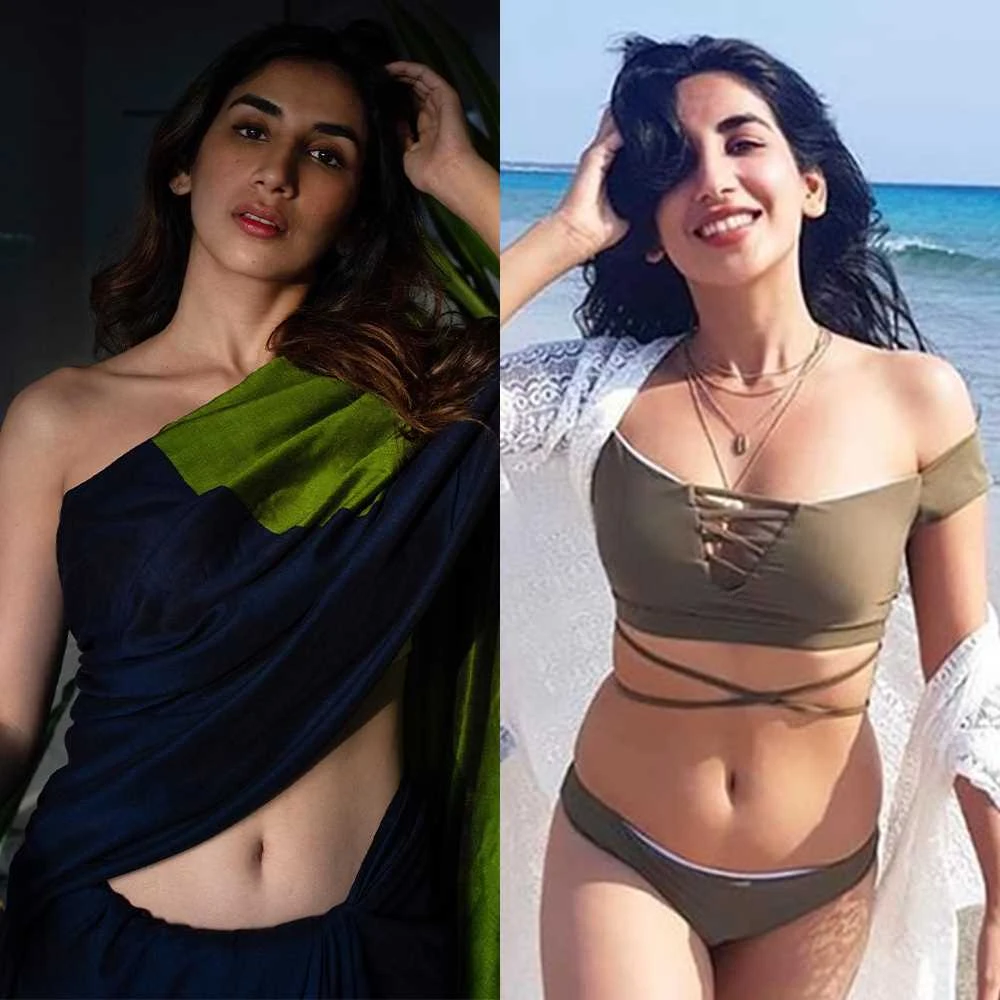 Parul Gulati saree vs bikini hot actress