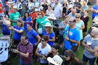 Bajada de cuadrillas de las fiestas de Llano