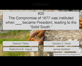 The correct answer is Rutherford B. Hayes.