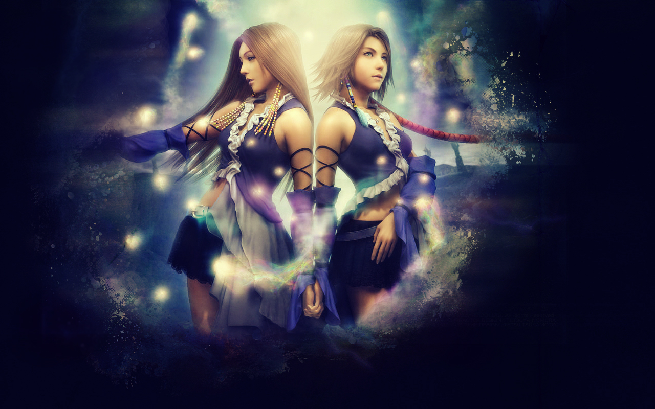 Final Fantasy X 2 Wallpaper Simple Pics