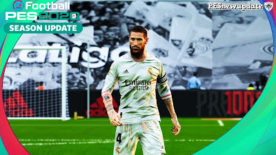 PES 2020 New Sergio Ramos 3/4 Sleeve for 20/21 Kit by Supernova