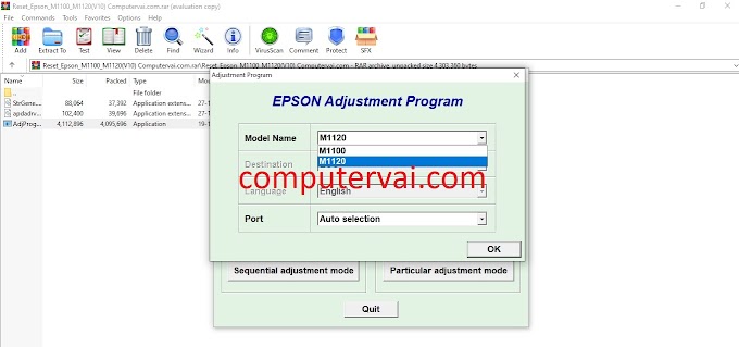  Epson L1100 Resetter Download