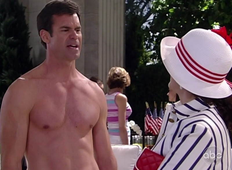 Tuc Watkins Shirtless on One Life To Live 20100702