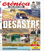 TAPA DEL DIARIO CRONICA. Publicado por gallega en 10:30 3 comentarios .