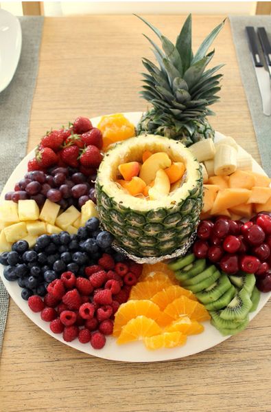 Beautiful Fruit Platter Layout!
