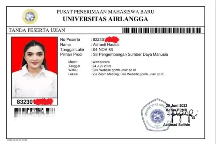 Ashanty Genda Ameena Diterima Kuliah S3 Di Unair Surabaya