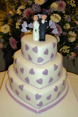 heartshape wedding cakes ideas