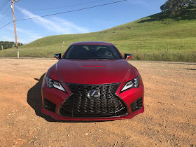 Front view of 2020 Lexus RC-F