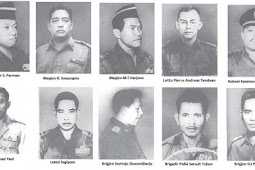 Daftar nama Pahlawan Revolusi Indonesia yang gugur pada G30S PKI