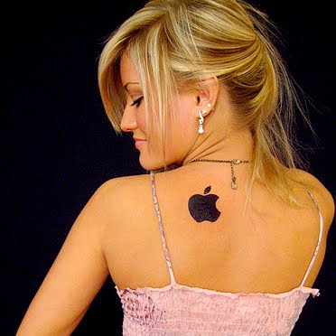 Apple tattoos for woman apple tatto pictures applet tattoos photos