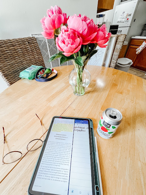 Peonies and Marketing Material