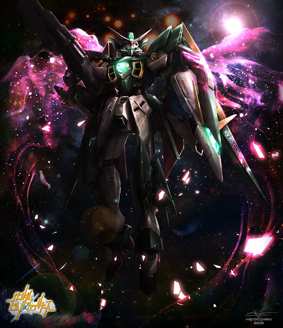  yang mengagumkan berikut ini yakni karya dari seorang pengguna akun  Digital Artwork Gundam yang mengagumkan karya Xeikth