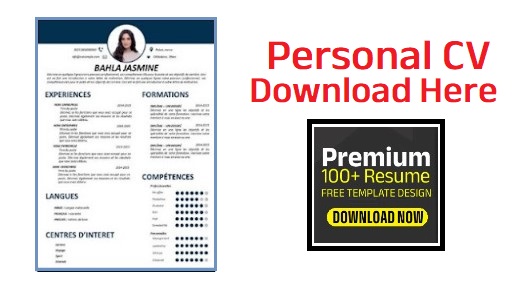 Personal Cv Ppt Template