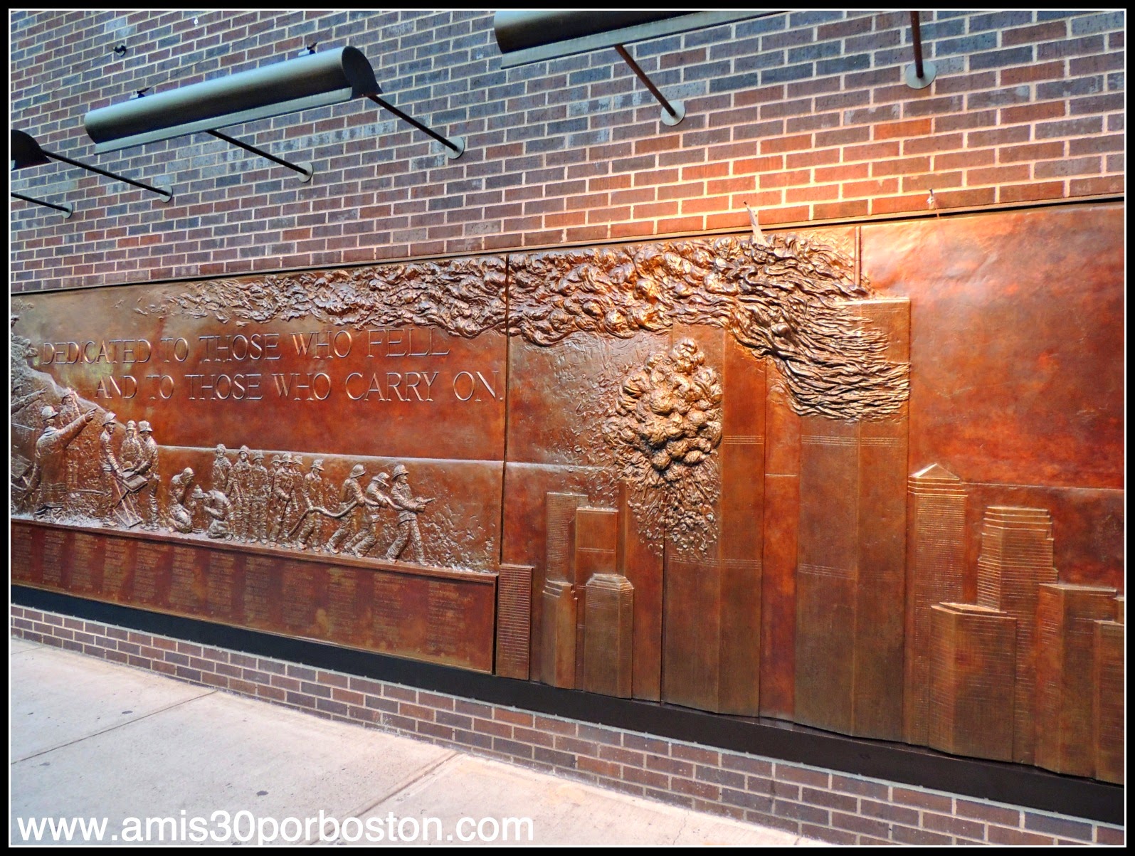 Segunda Visita a Nueva York: FDNY Memorial Wall