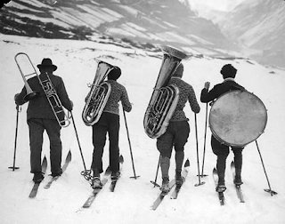 Concert de la fanfare TTGL à la station de ski Serre Chevalier (05) du 19 au 25 Février 2017