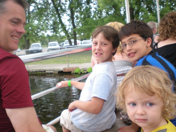 The African Queen Boat Ride was fun for all on a slow moving pontoon boat 