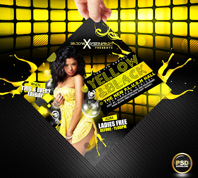 free party flyer psd templates