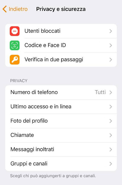 Telegram Privacy