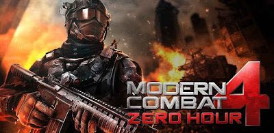 Modern Combat 4 Zero Hour 1.0.5 APK + DATA 