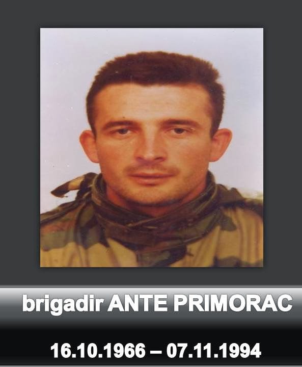 In memoriam: brigadir Ante Primorac