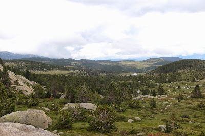 vue vers bas du rec de la Coma dels Forats