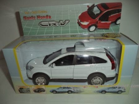 Diecast Mobil Honda CR V Mainan Replika Miniatur Skala 1 