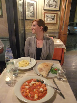 rome italy restaurant, thats amore, pasta