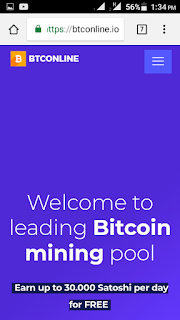 Btconline.io free bitcoin mining pool