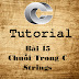 C Tutorial Part 15 - Chuỗi Trong C ( Strings )