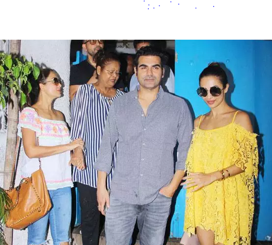 Malaika khan with arbaj khan & Amrita Arora