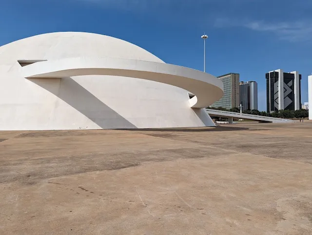 Museu Nacional da República, one of Brasilia architectural attractions